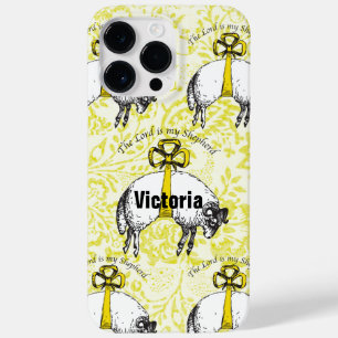 Personalized The LORD is my shepherd Psalm 23 Case-Mate iPhone 14 Pro Max Case