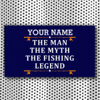 Personalized The Man The Myth The Fishing Legend