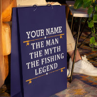 Personalized The Man The Myth The Fishing Legend