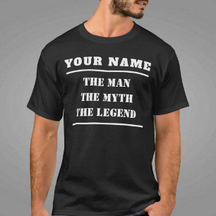 Personalized The Man The Myth The Legend T-Shirt