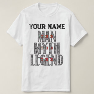 Personalized "The Man, The Myth, The Legend" T-Shirt