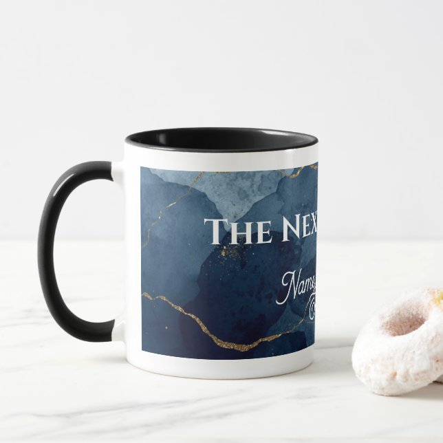 Personalized "The Next Chapter"  Retirement Mug (With Donut)