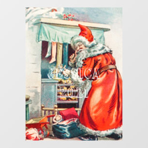 Personalized The Night Before Christmas 2021 Window Cling