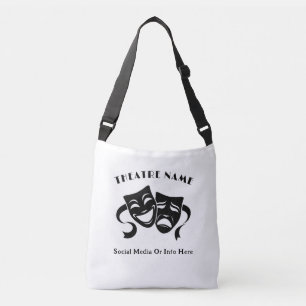 Personalized Theatre Acting Class Logo Or Name Crossbody Bag