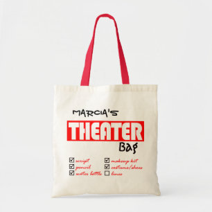 Personalized Theatre Tote Bag