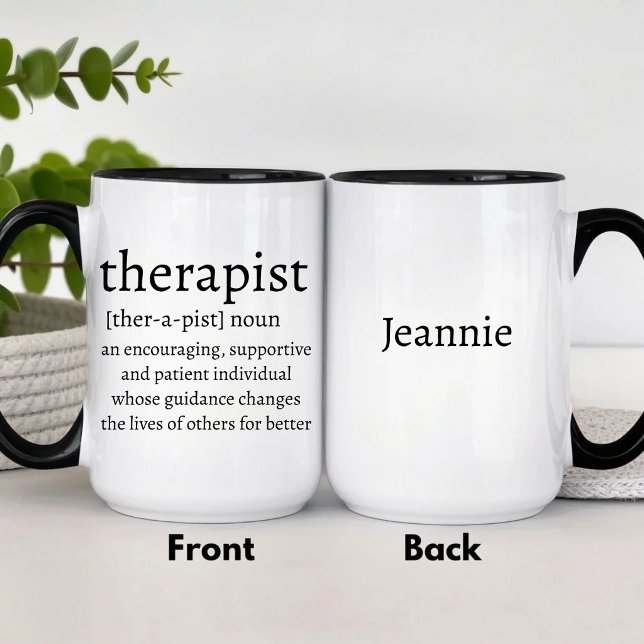 Personalized Therapist Definition Mug (Creator Uploaded)