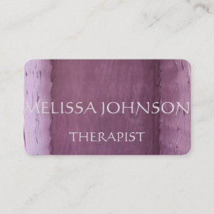 Personalized Therapist Psychologist Business Cart Card