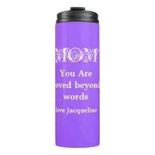 Personalized Thermal Tumbler -  Mother's Day Gift