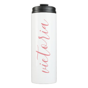 Personalized Thermal Tumbler White