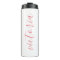 Personalized Thermal Tumbler | White