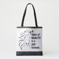 Personalized Thing of Beauty Horse Horseshoe