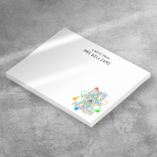 Personalized THINK LIKE A PROTON AND STAY POSITIVE Post-it Notes