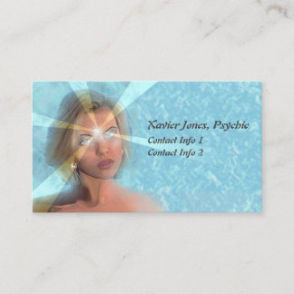 Personalized third eye psychic business cards