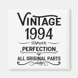 Personalized Thirty vintage 30th birthday party Magnet