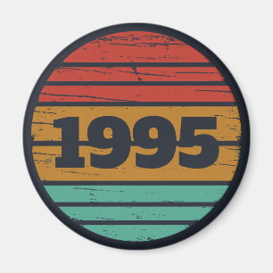 Personalized thirty vintage 30th birthday party magnet