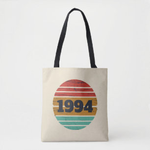 Personalized Thirty vintage 30th birthday party Tote Bag