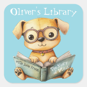 Personalized "This Book Belongs To" Sticker