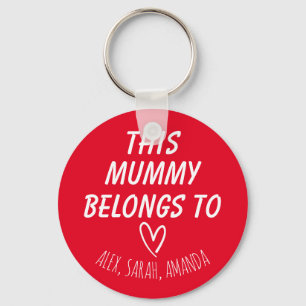 Personalized This Mammy Belongs To, Mother's Day,  Keychain