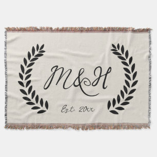 Personalized Throw Blanket, Anniversary Gift