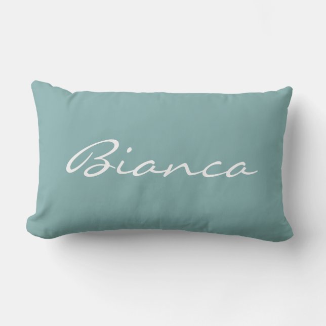 Personalized Throw Pillow (Front)
