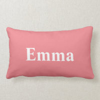 Personalized Throw Pillow  - Emma
