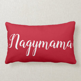 Personalized Throw Pillow for Grandmother Nagymama
