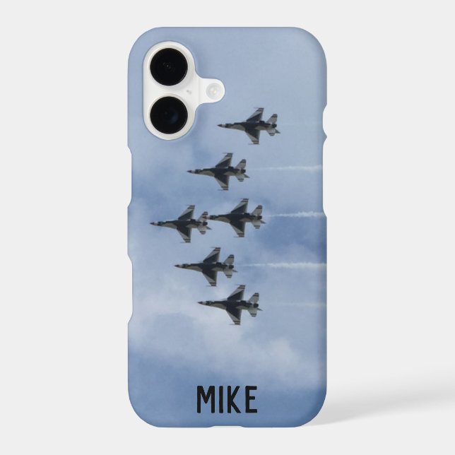 Personalized Thunderbirds iphone case (Back)