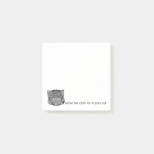 Personalized Tibetan Pallas Cat Post-It Notes