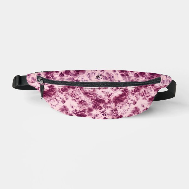 Personalized Tie Dye Custom Fanny Pack (Front)