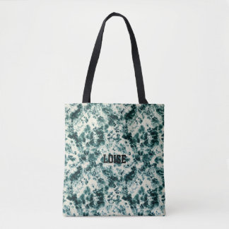 Personalized Tie-Dye Marble Custom Tote Bag
