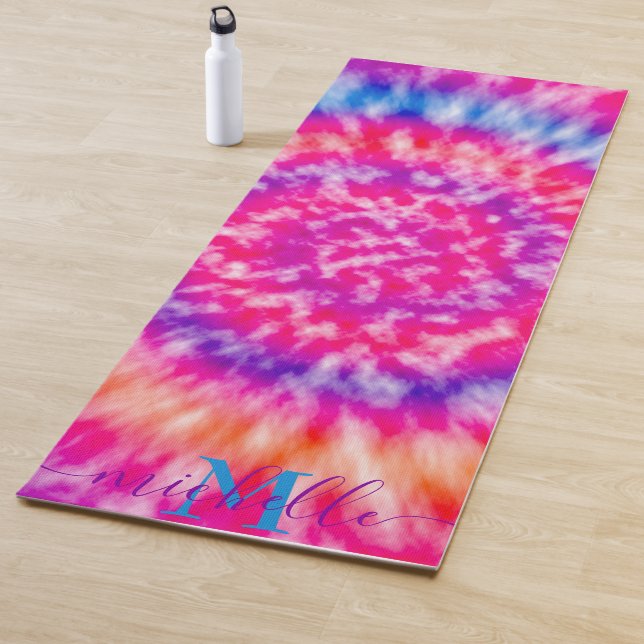 Personalized Tie Dye Yoga Mat (In Situ)