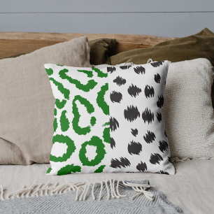 Personalized Tiger Leopard Jungle Big Cat Animal Throw Pillow