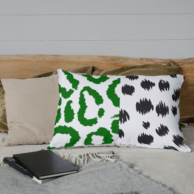 Personalized Tiger Leopard Print Jungle Wildlife Accent Pillow (Creator Uploaded)