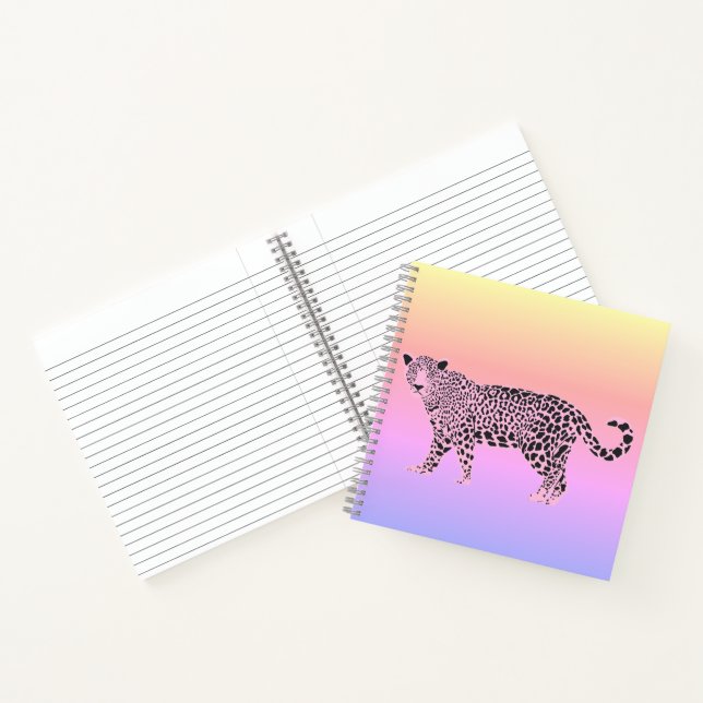 Personalized Tiger Notebook - Yellow (Inside)