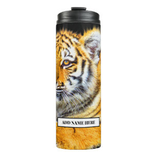 Personalized Tiger Thermal Tumbler