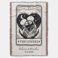 Personalized Til Death Skeleton Lovers Tarot