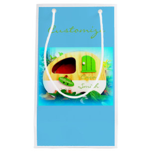 Personalized tiny casa Thunder_Cove Small Gift Bag