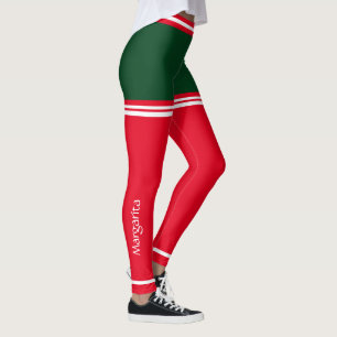 Personalized 'Tis The Season Cute Leggings