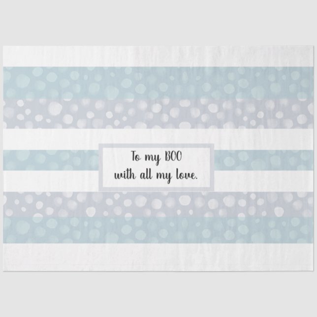 Personalized Tissue Paper  (Front)