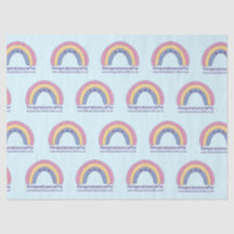 Personalized tissue paper with your own logo