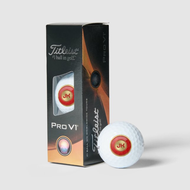 Personalized Titleist Pro V1 Golf Balls (Packaging)
