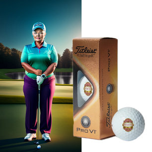 Personalized Titleist Pro V1 Golf Balls