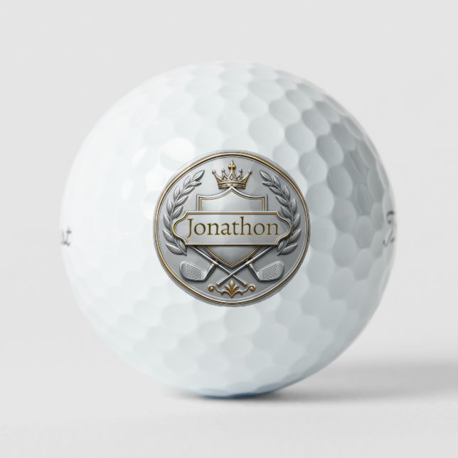 Personalized Titleist Pro V1 Golf Balls (Front)