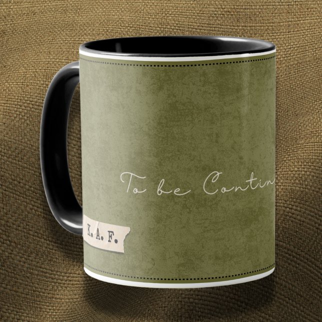 Personalized "To Be Continued" Forest Storyteller  Mug (Creator Uploaded)