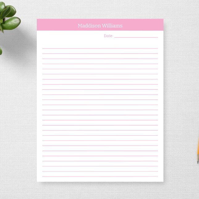 Personalized To Do List Custom Planner Stationary Notepad (Creator Uploaded)