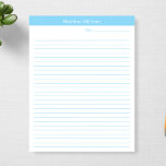 Personalized To Do List Custom Planner Stationary Notepad<br><div class="desc">Personalized To Do List Custom Planner Stationary Notepad</div>