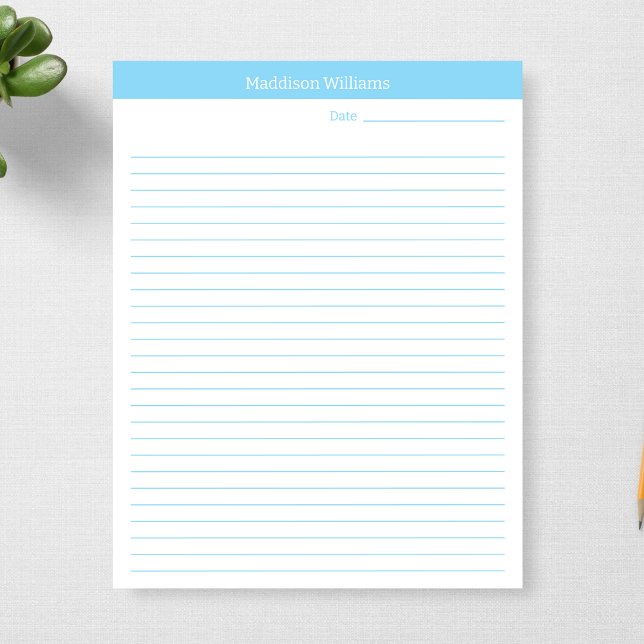 Personalized To Do List Custom Planner Stationary Notepad (Creator Uploaded)