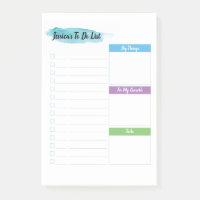 Personalized "to do list" - productivity driven