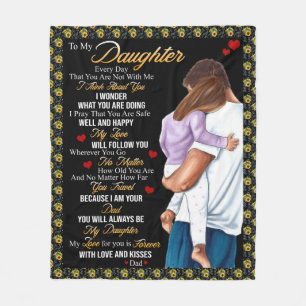 Personalized To My Daughter Blanket