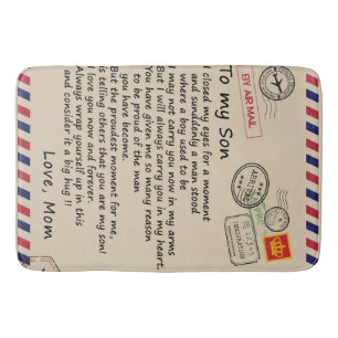 Personalized To My Daughter From Mom Bath Mat